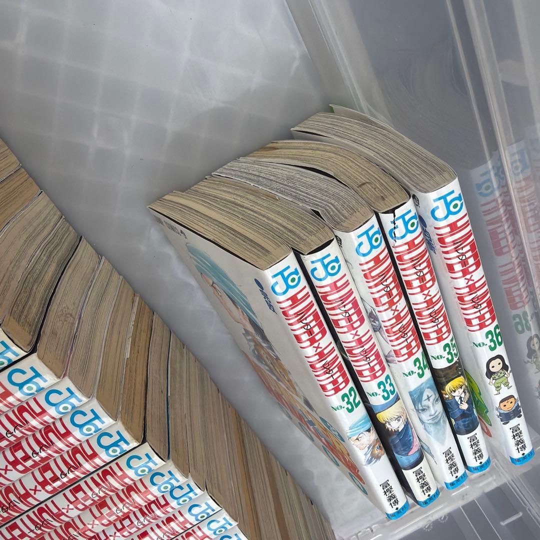 HUNTER×HUNTERの1から36巻のセットです。