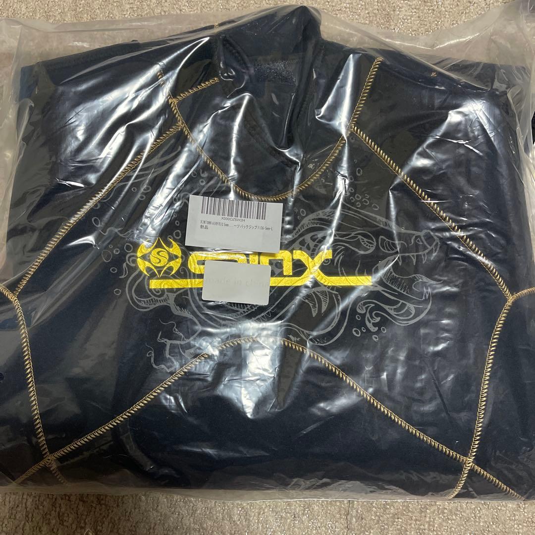 【新品】SLINX ウエットスーツ 5mm フルスーツ 裏起毛　Lサイズ