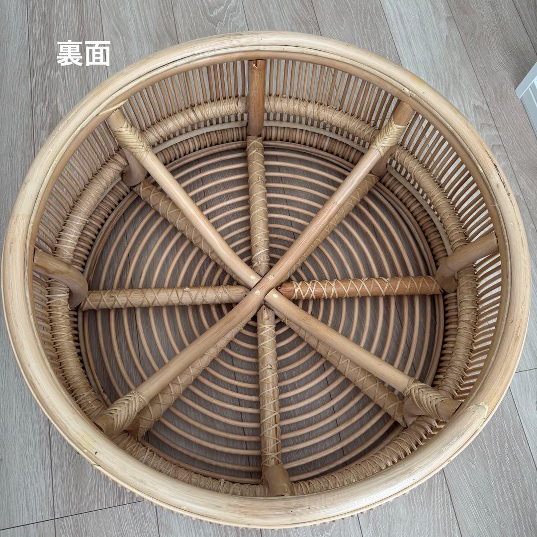 【FLYMEe】ラタン リビングテーブル【おしゃれ】