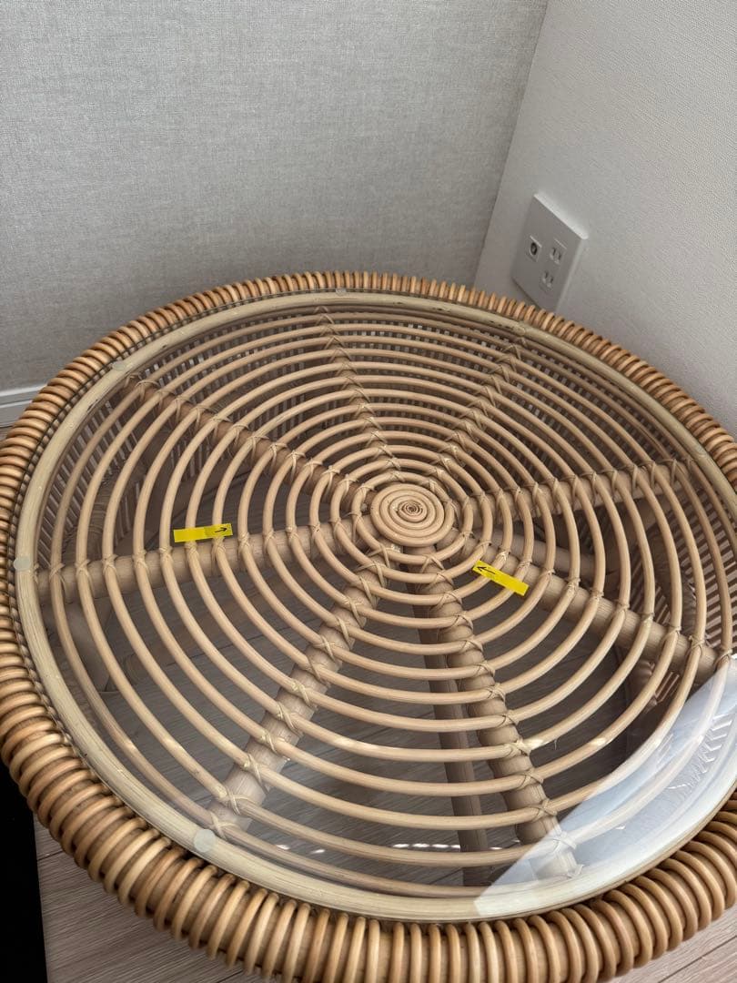 【FLYMEe】ラタン リビングテーブル【おしゃれ】