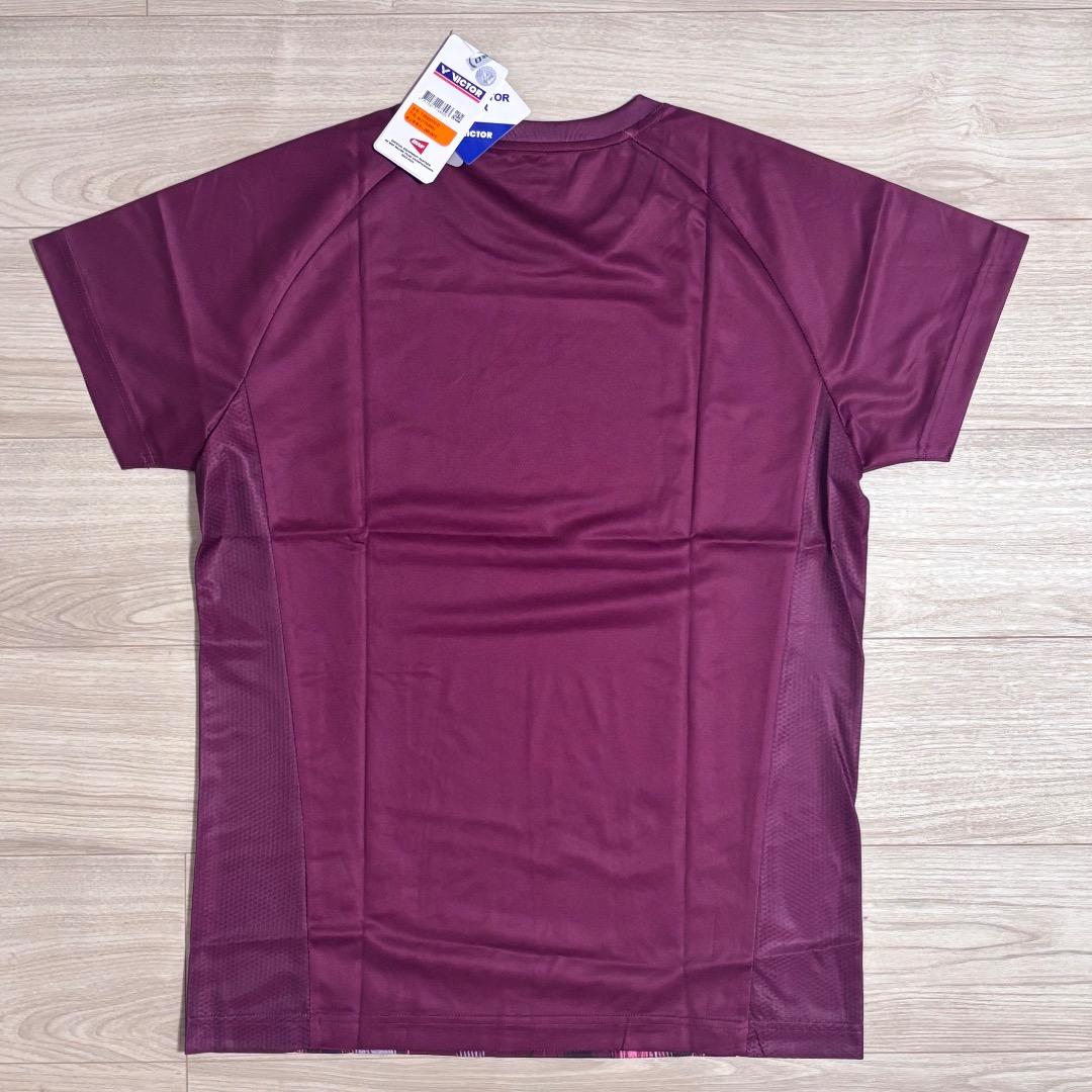 VICTOR ゲームウェア　バドミントンシャツT55000TD アンコールレッド