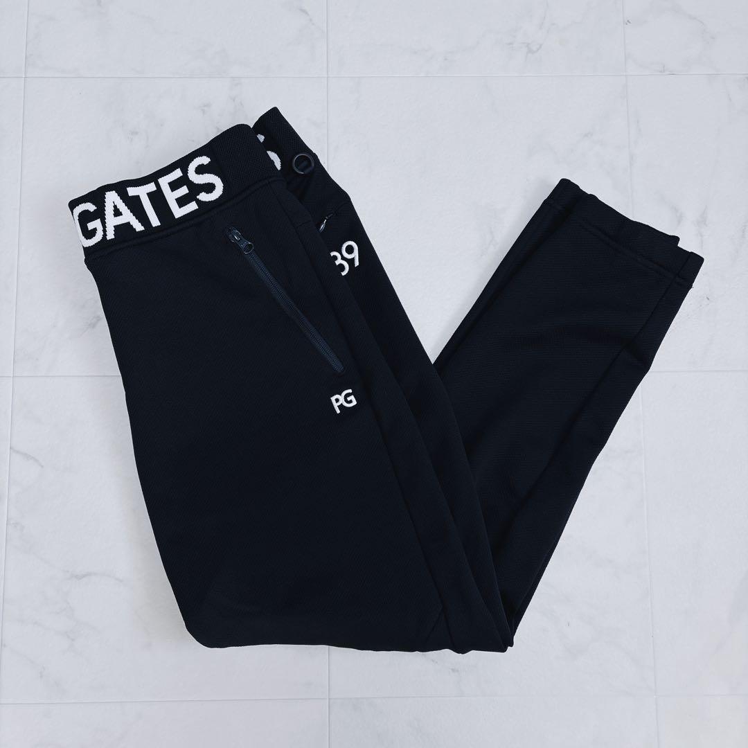 美品✨パーリーゲイツ ストレッチ ジョガー パンツ サイズ6 黒 XL