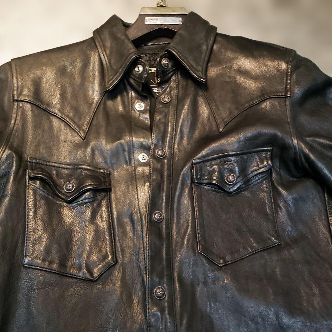 BACKLASH THE LINE ハンガー付 イタリーカーフ　M