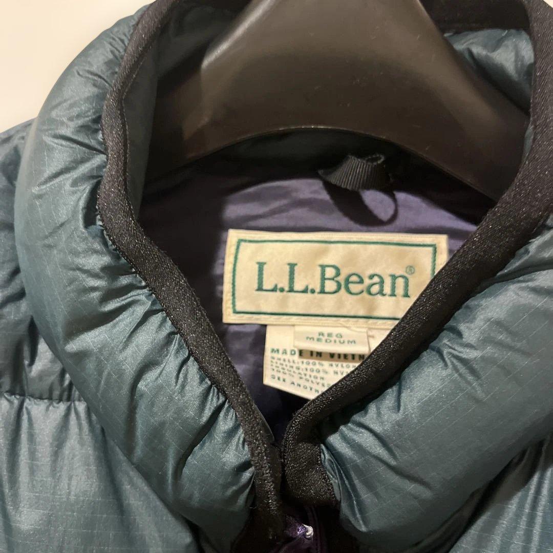 美品！L.L.Bean ダウンベスト M ダークグリーン
