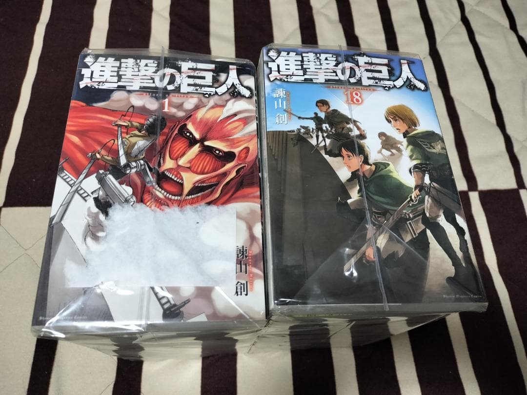 進撃の巨人　全巻　全34巻　セット　諫山創　いさやまはじめ