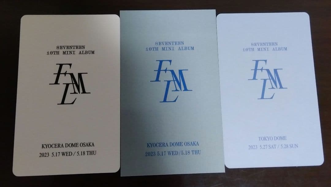 SEVENTEEN セブチ FML トレカ エスクプス