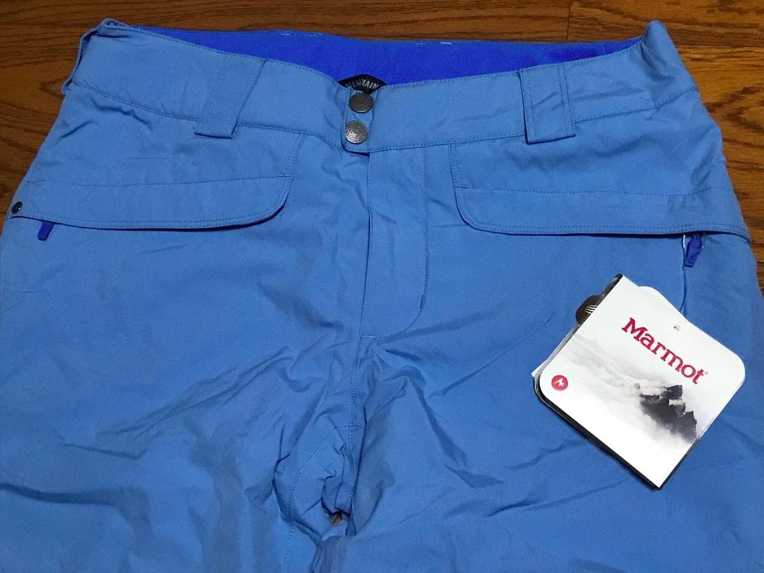 マーモット インサレート スノーパンツ W's M 水色 ブルー Marmot
