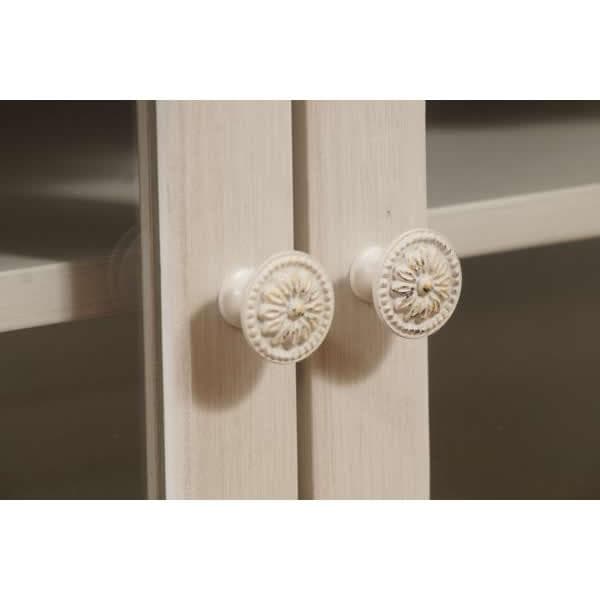 【新品】ハンプトン　リビングボード　アンティークホワイト　アウトレット