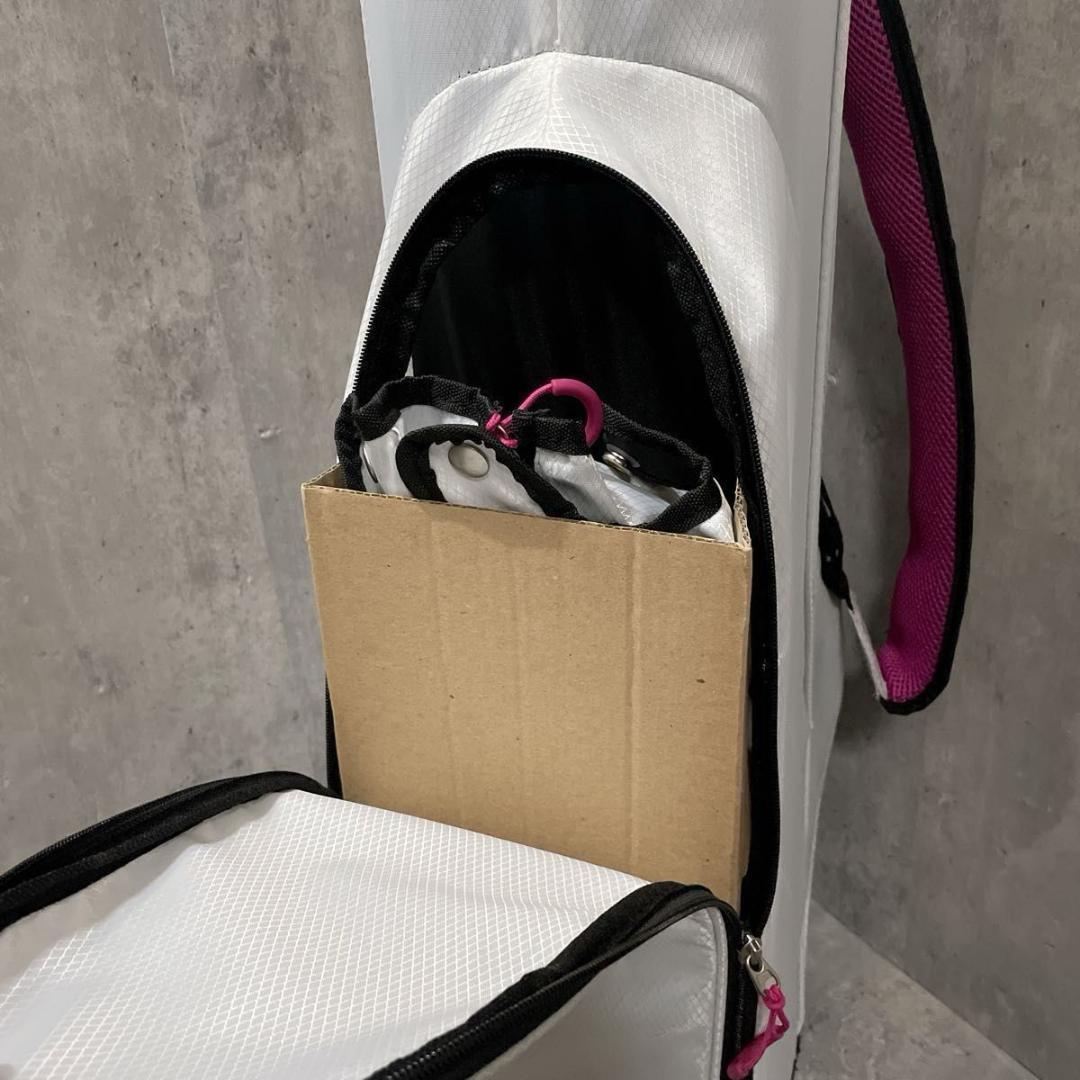 未使用 YONEX ヨネックス ゴルフバッグ CB-3851 軽量モデル ピンク