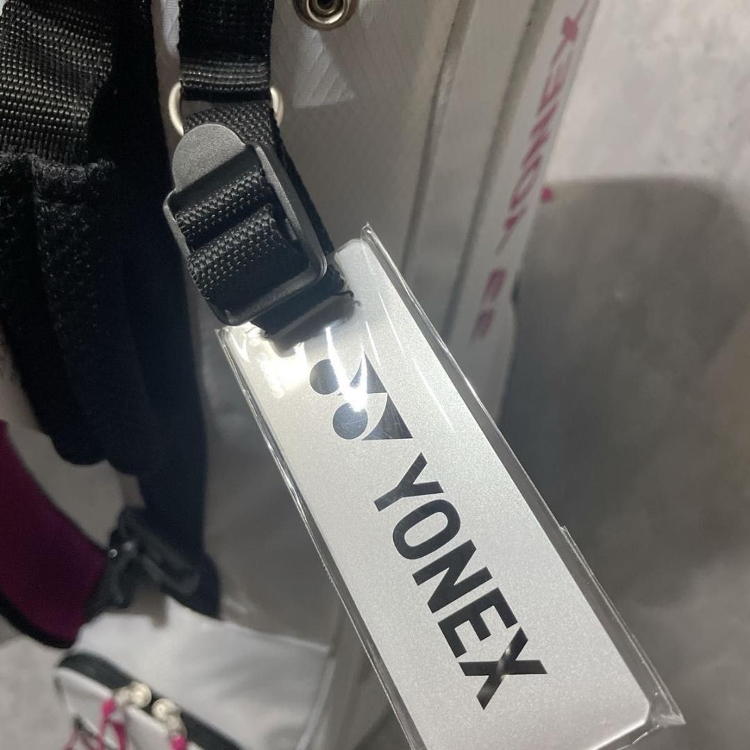 未使用 YONEX ヨネックス ゴルフバッグ CB-3851 軽量モデル ピンク
