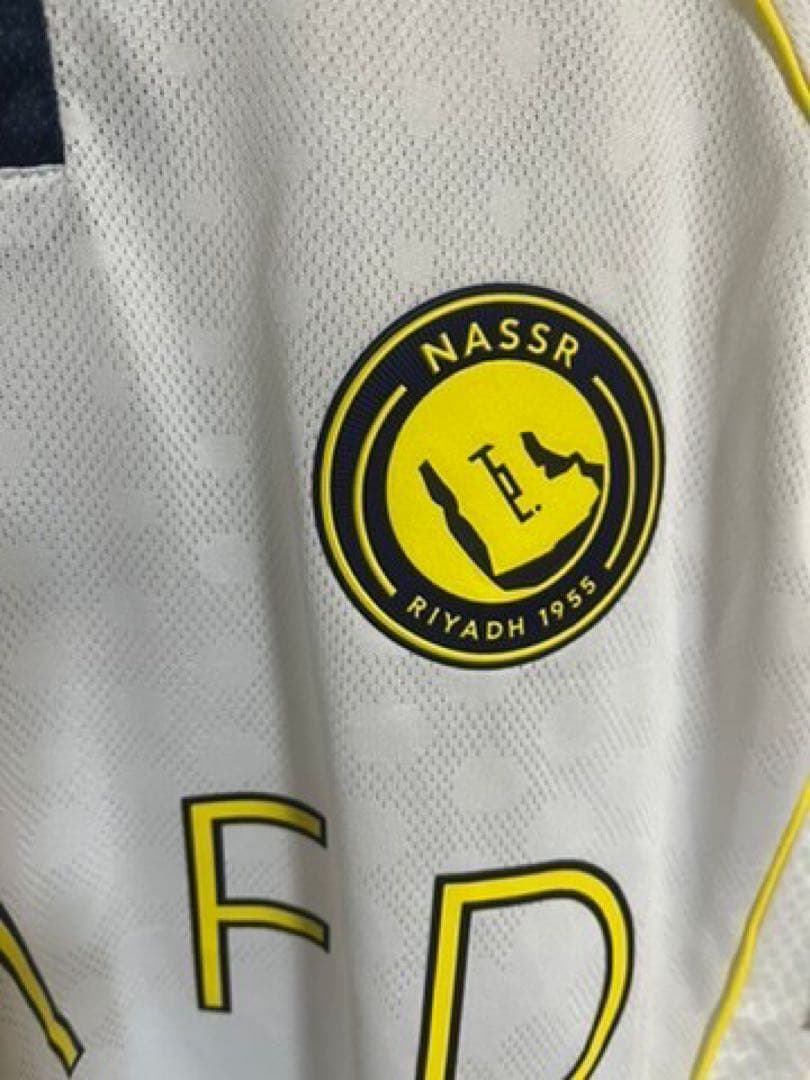 【新品未使用】アルナスル　クリスティアーノロナウド　ユニフォームサウジリーグ仕様