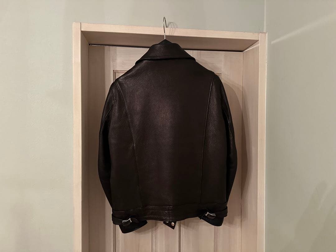 ルイスレザー ×リアルマッコイズ 441T サイクロン タイトフィット 38