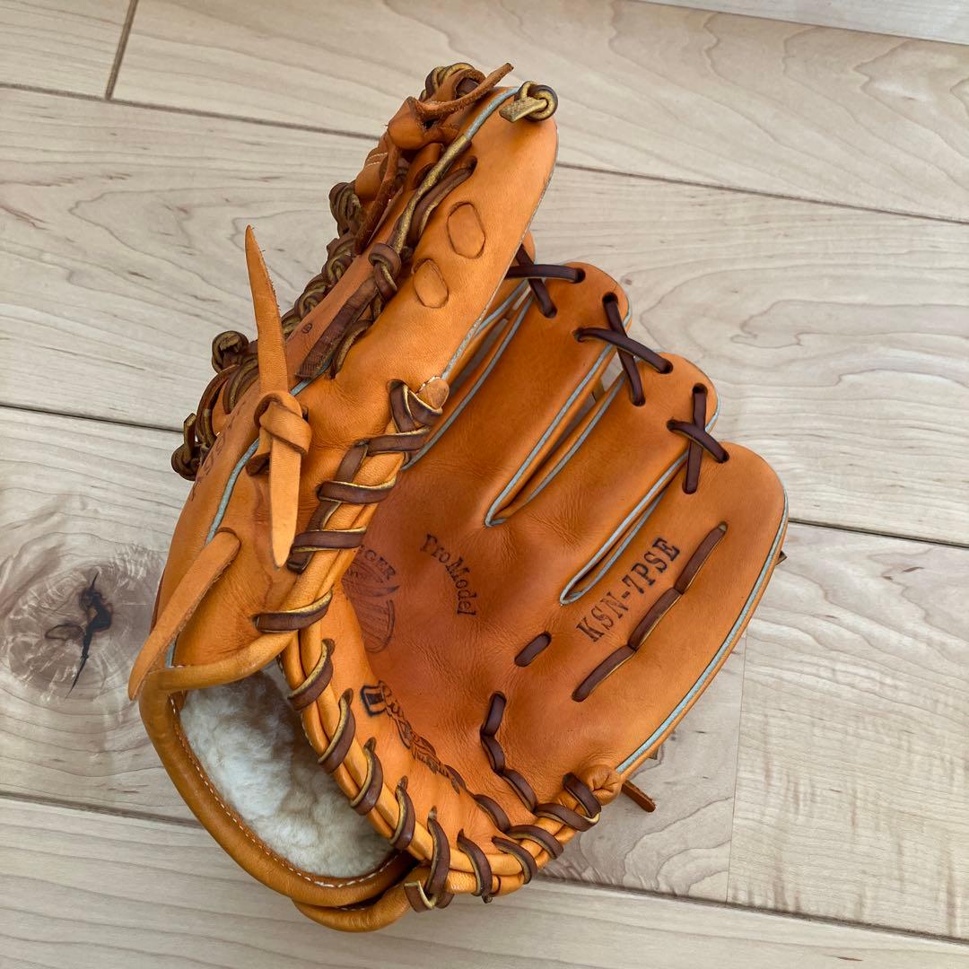 【極美品】久保田スラッガー KSN-7PSE 軟式 内野手用　純正グラブ袋付