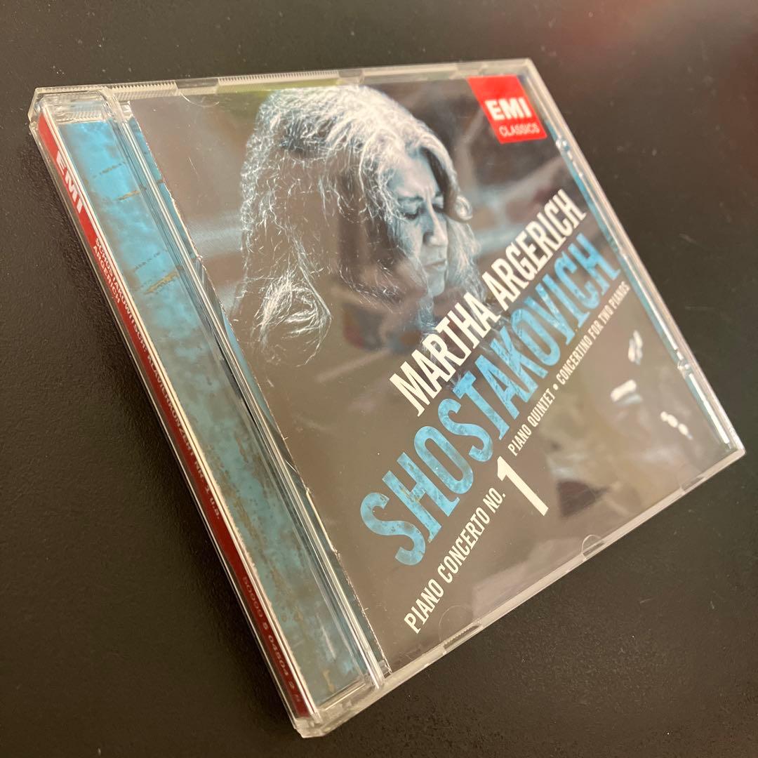 【売約済】アルゲリッチ／ショスタコーヴィチ ：ピアノ協奏曲、ピアノ五重奏曲、他