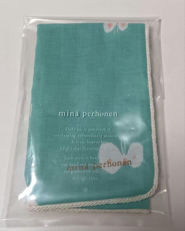 ❤のっちページ❤ロゴ入り❤両面hana hane green♪パイピングク