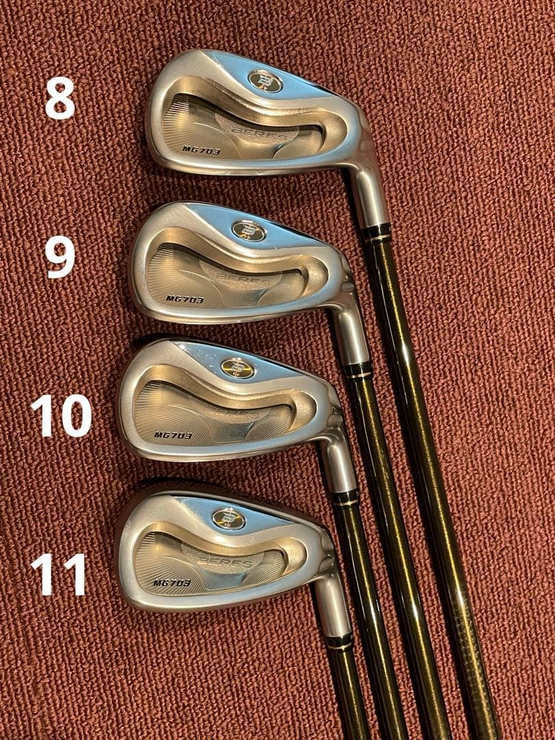 【美品】HONMA BERES MG703 アイアン 8本セット 星2 R