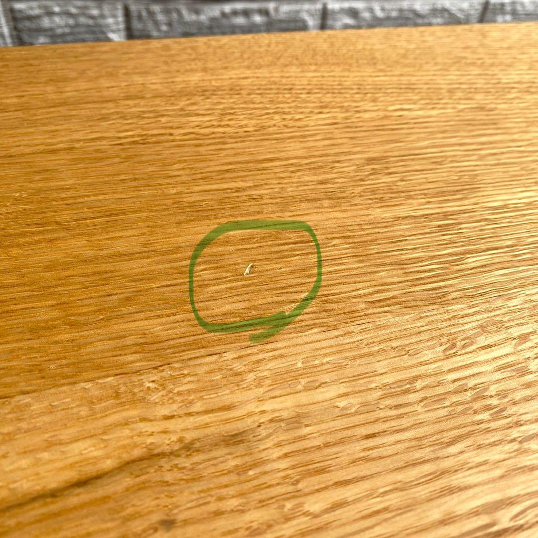 国産 飛騨産業 HIDA キツツキ オーク無垢材 デスク 机 作業台 2