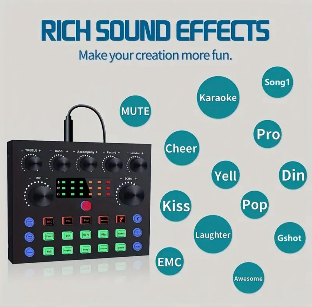 DJ ミキサー セット オーディオインターフェース　カラオケセット