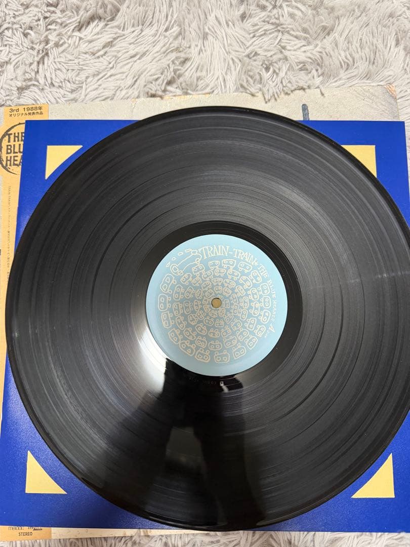邦楽 THE BLUE HEARTS - TRAIN TRAIN LP reissue