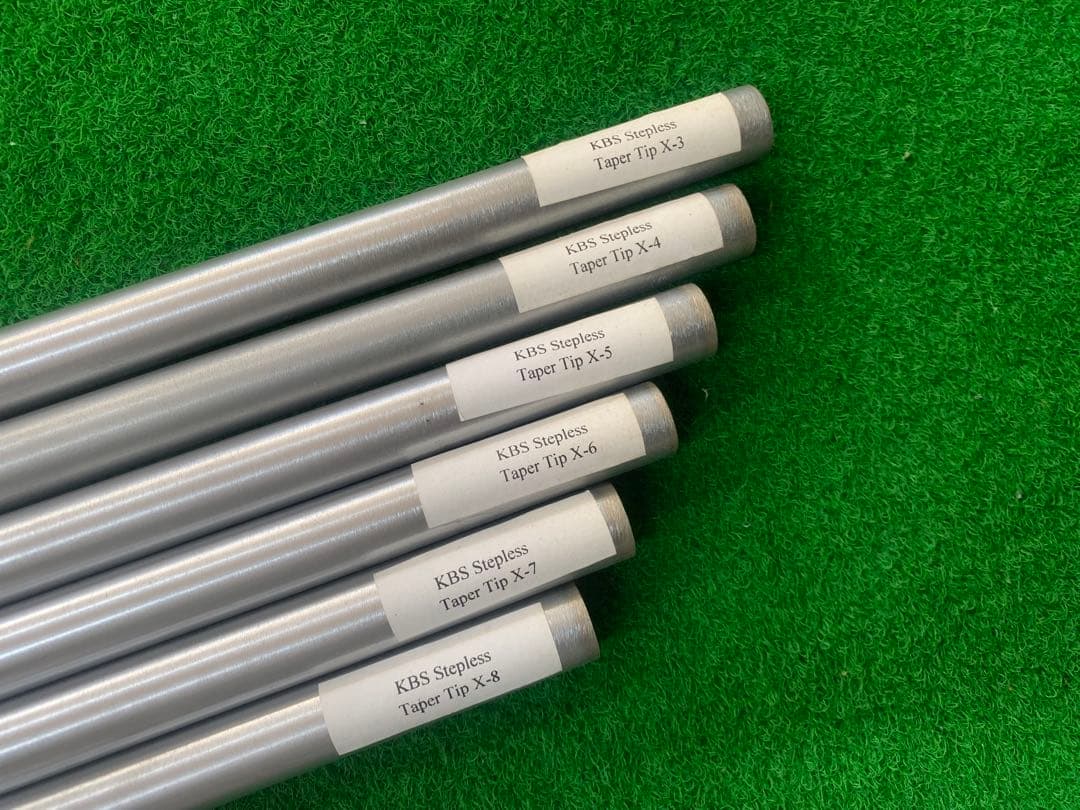 【新品】KBS Stepless Taper Tip(X) サテン 3〜8番用