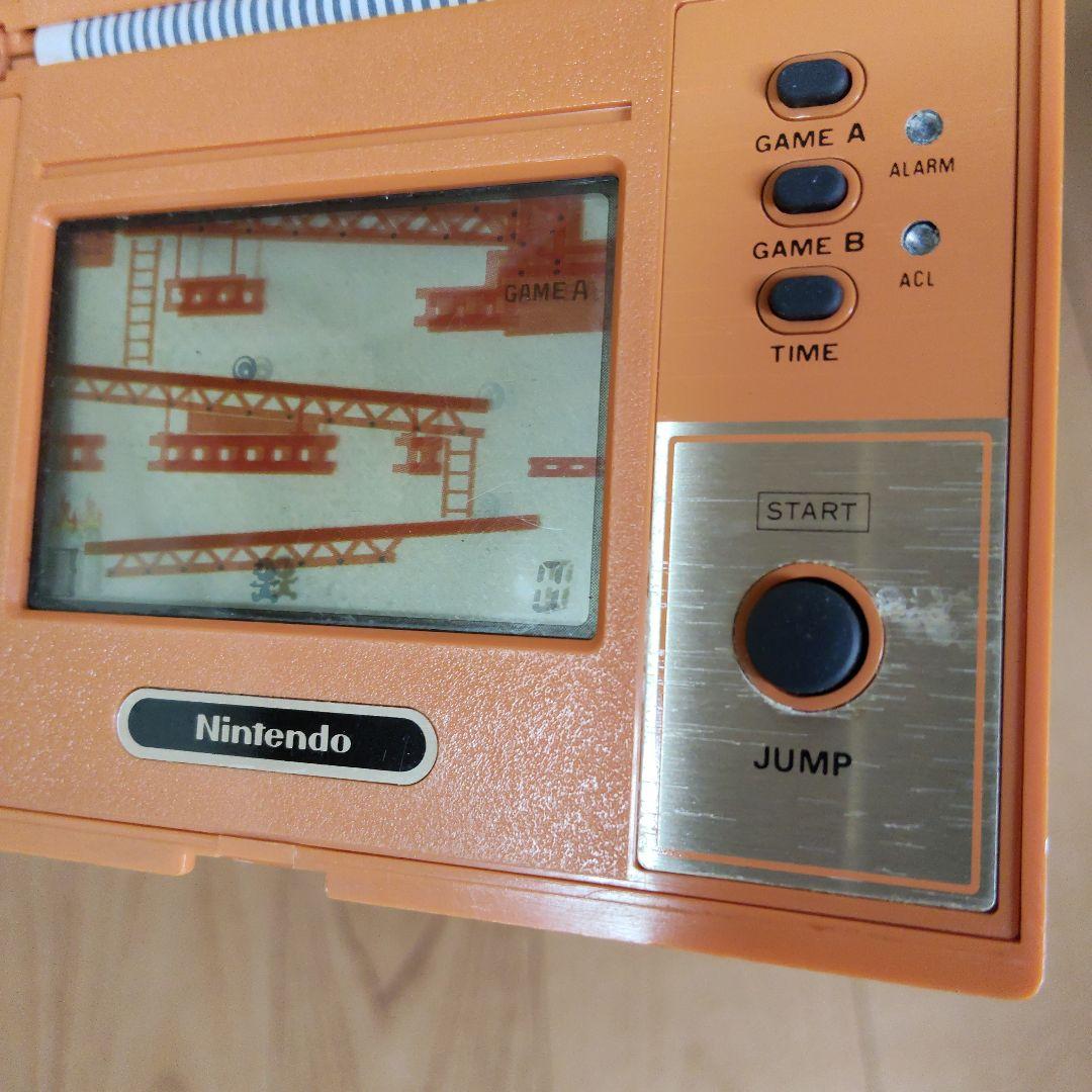 動作確認済/ゲームウォッチ ドンキーコング/新品電池付属