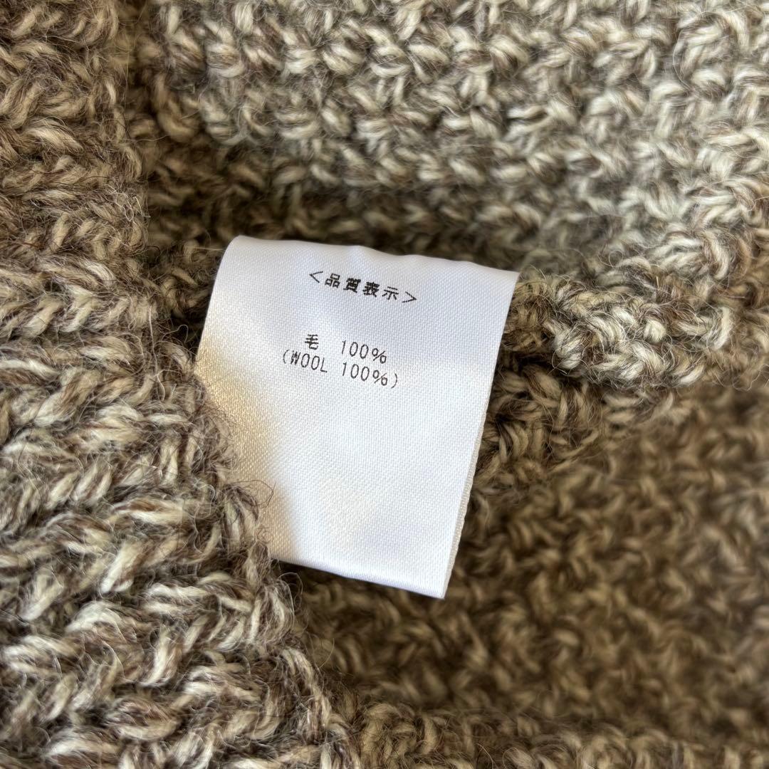 定価2.6万 英国製 ブラックシープ ハンドメイド ウールベスト L 無染色希少