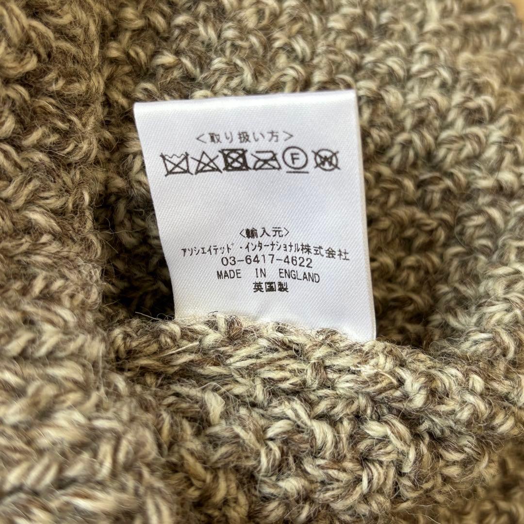 定価2.6万 英国製 ブラックシープ ハンドメイド ウールベスト L 無染色希少