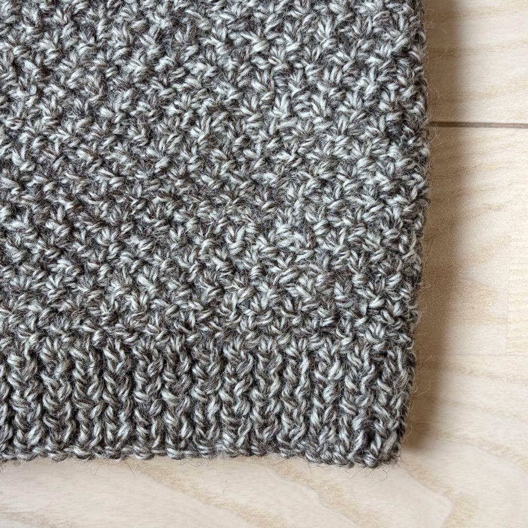 定価2.6万 英国製 ブラックシープ ハンドメイド ウールベスト L 無染色希少