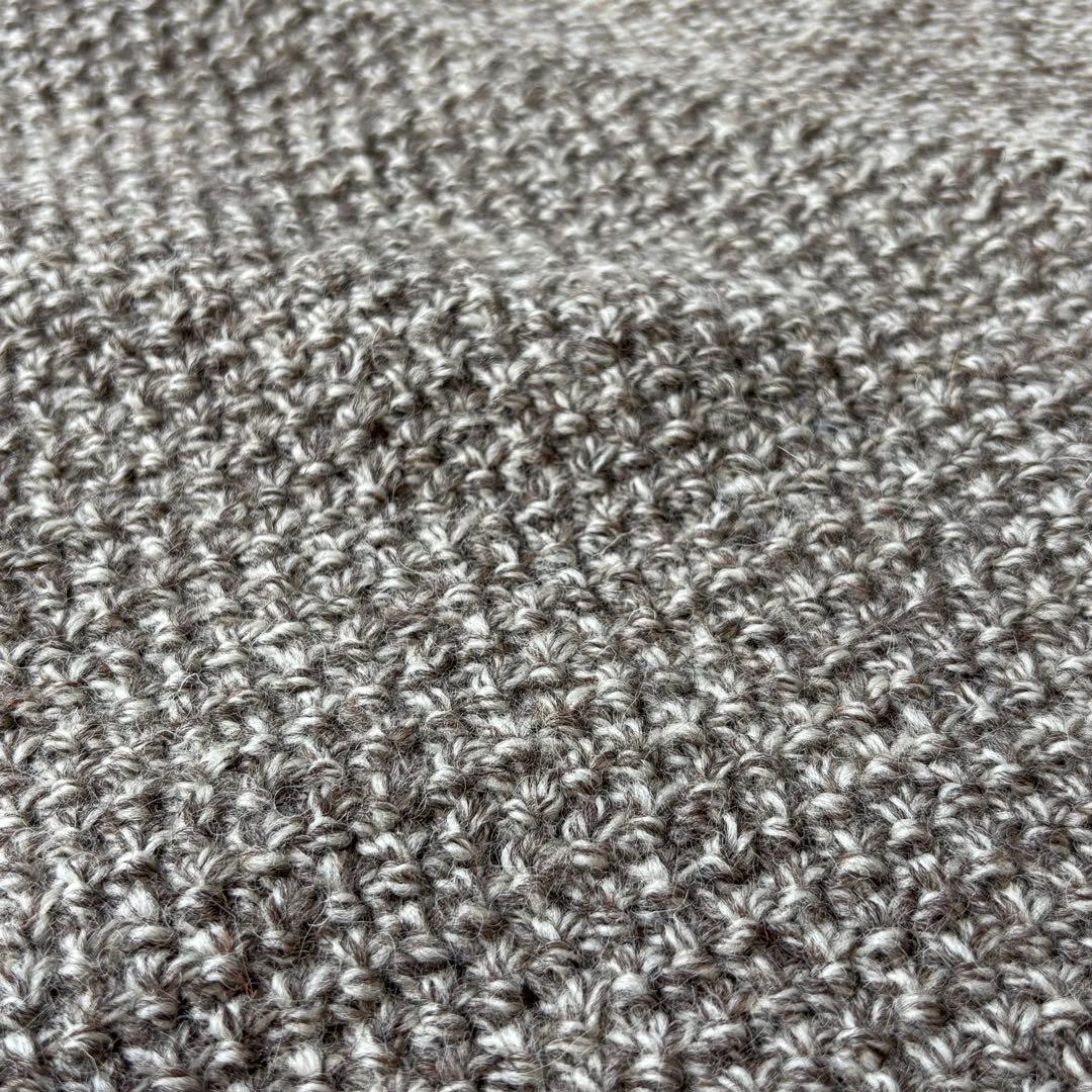 定価2.6万 英国製 ブラックシープ ハンドメイド ウールベスト L 無染色希少