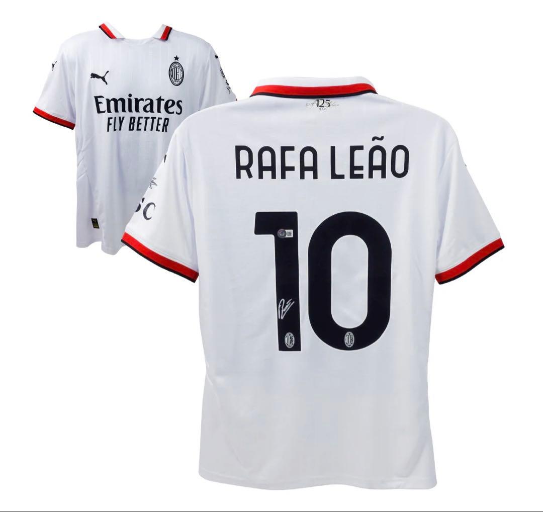 【新品未開封】ラファエル・レオン 直筆サイン入り ACミラン ユニホーム
