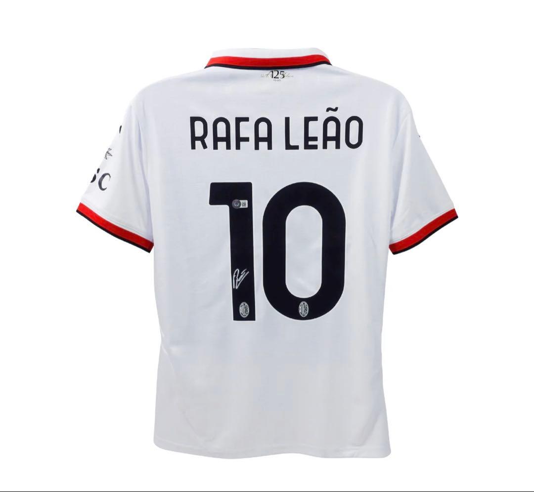 【新品未開封】ラファエル・レオン 直筆サイン入り ACミラン ユニホーム