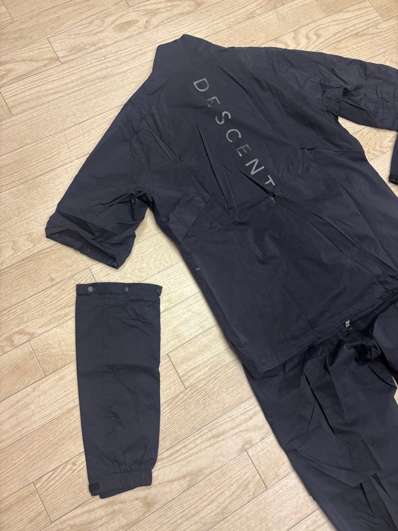 デサントゴルフ ナイロン レインウェア セットアップ
