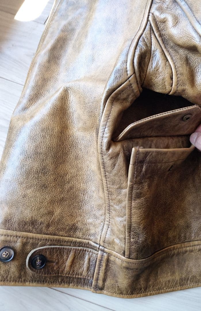 本日限定値下げ RRL レザージャケット スポーツジャケット ラルフローレン