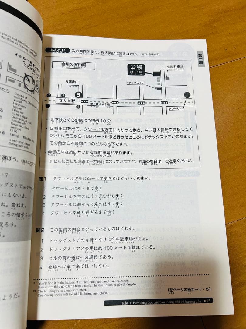 新品　日本語総まとめN1 N2 N3 N4 N5（ベトナム語・英語版） 18冊