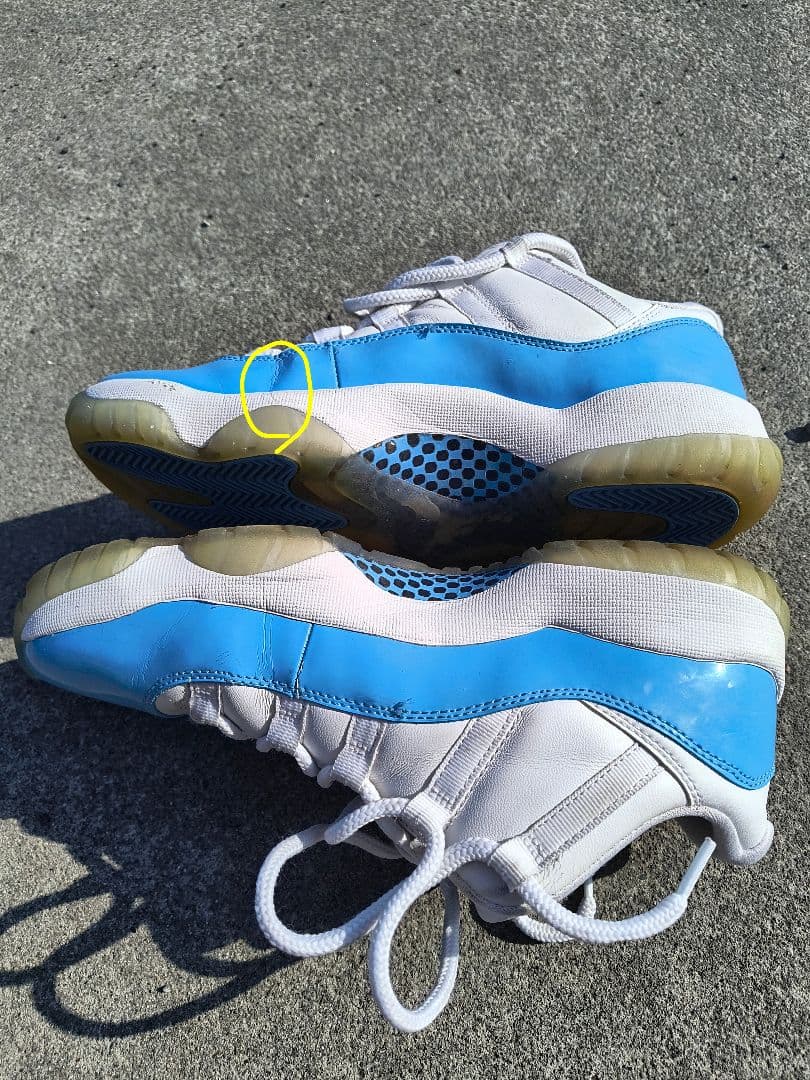 AirJordan11 low エアジョーダン 11 ロー 青/白