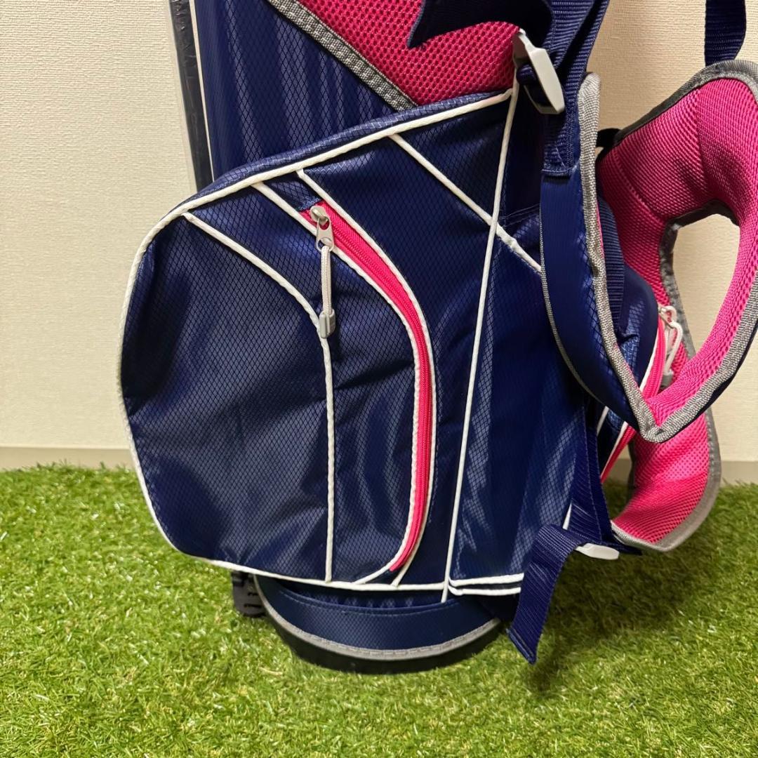 KOLWIN コルウィン スタンド式 キャディバッグ ゴルフバッグ レディース