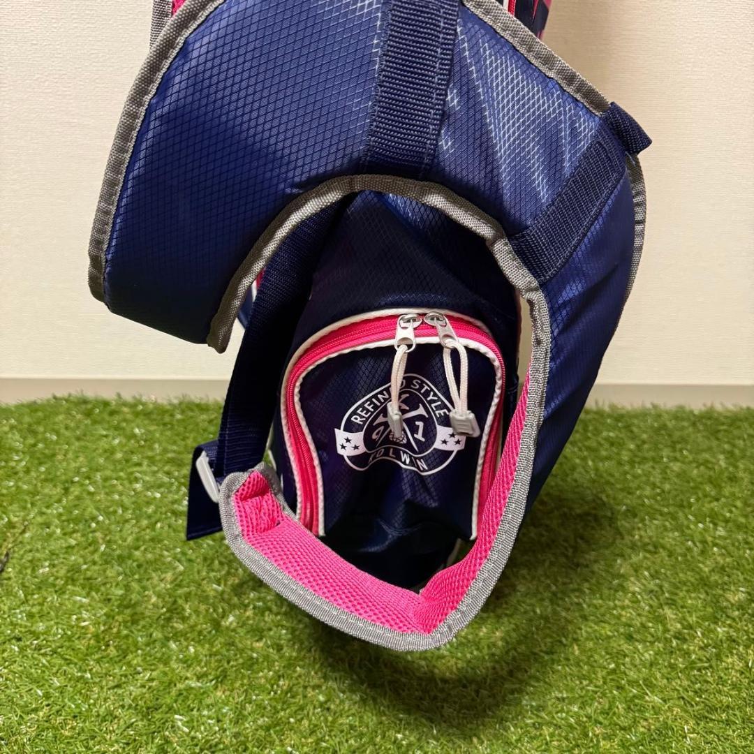 KOLWIN コルウィン スタンド式 キャディバッグ ゴルフバッグ レディース