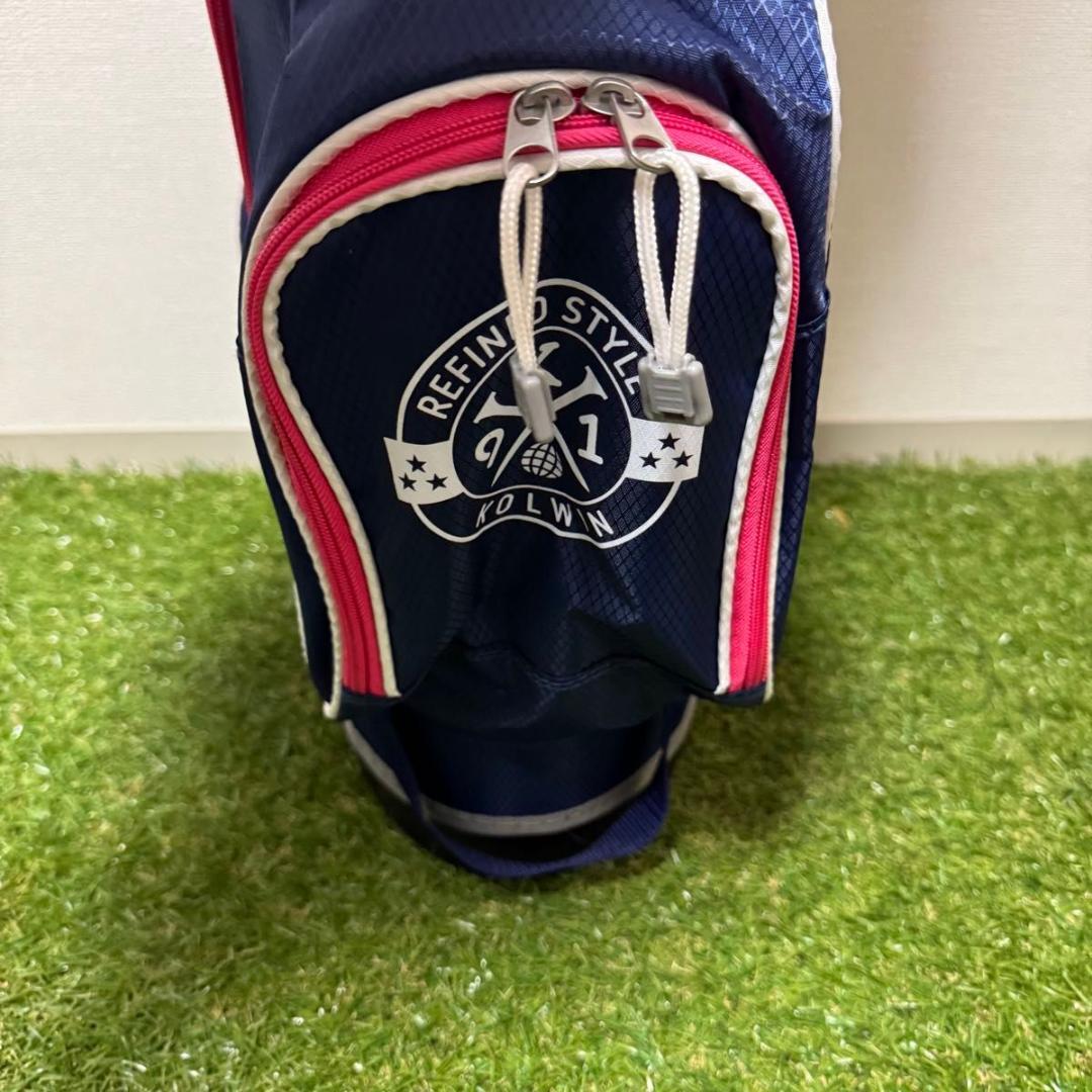 KOLWIN コルウィン スタンド式 キャディバッグ ゴルフバッグ レディース