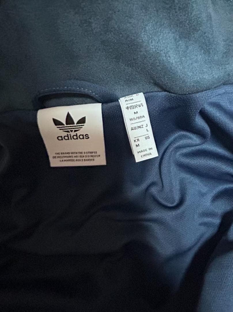 新品 Adidas 巳年チャイナトラックジャケットネイビー Mサイズ