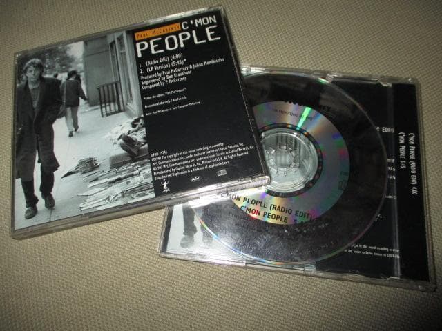 洋楽 paul mccartney c'mon people (UK/US!!)