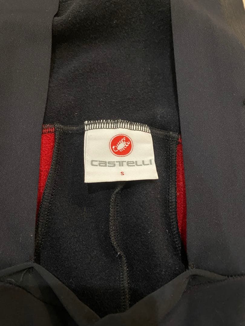 Castelli ビブタイツ Sサイズ ブラック