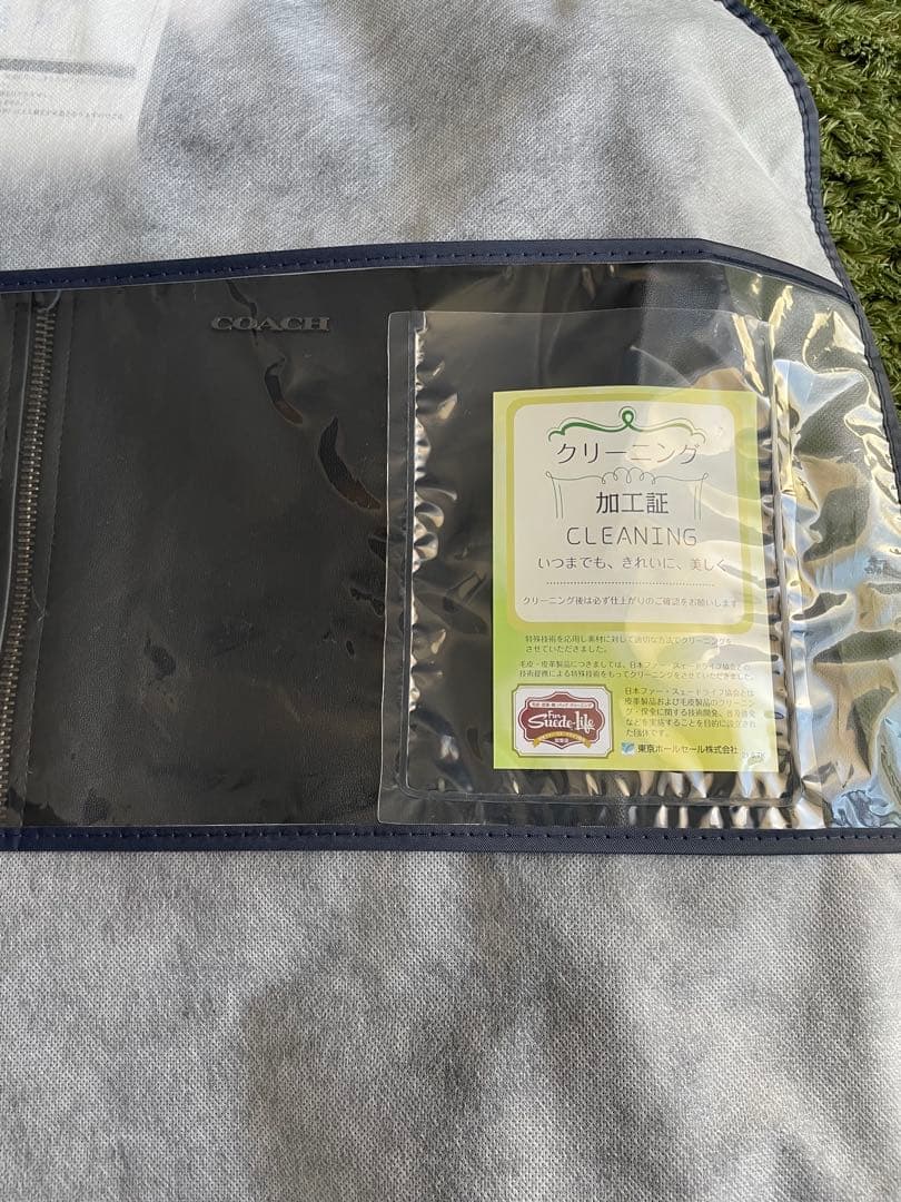 専用 COACH 革ジャン シングルライダース