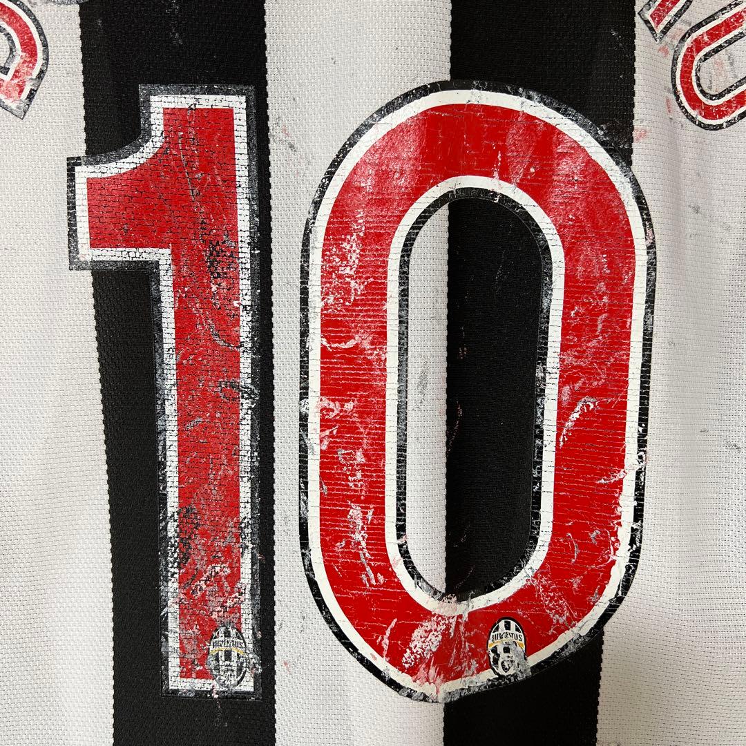 訳アリNIKE ユベントス 長袖 ユニフォーム デル・ピエロ 07/08 Ｌ