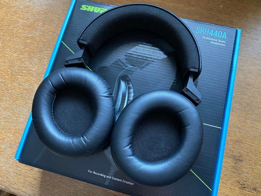 shure srh440a シュア　ヘッドホン