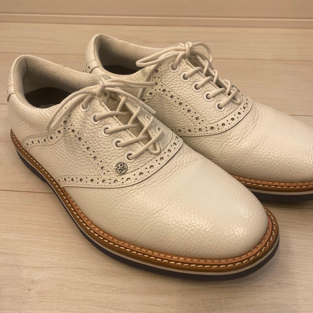 美品 G/FORE ゴルフシューズ ホワイト 26.5cm スパイクレス