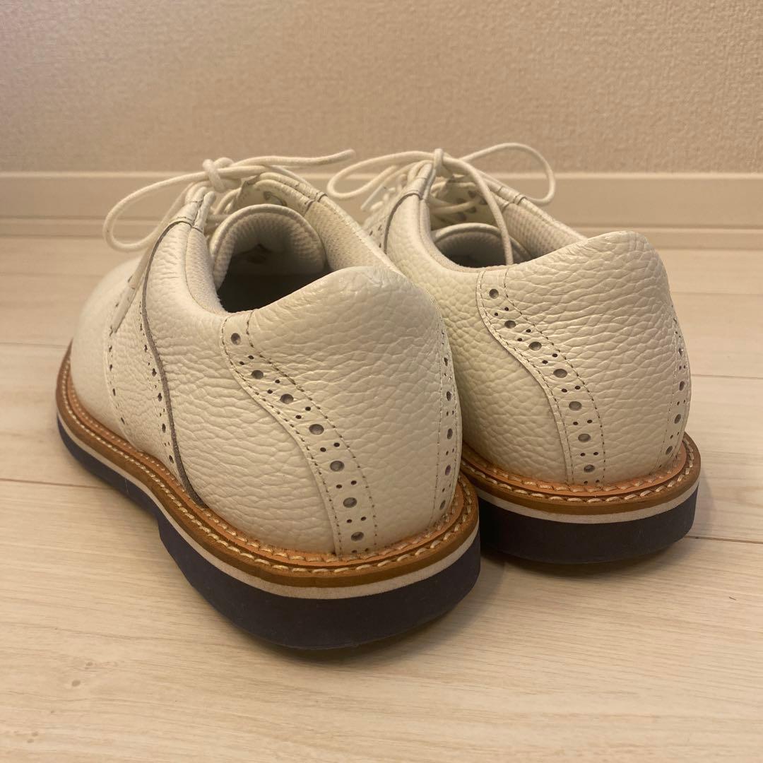 美品 G/FORE ゴルフシューズ ホワイト 26.5cm スパイクレス