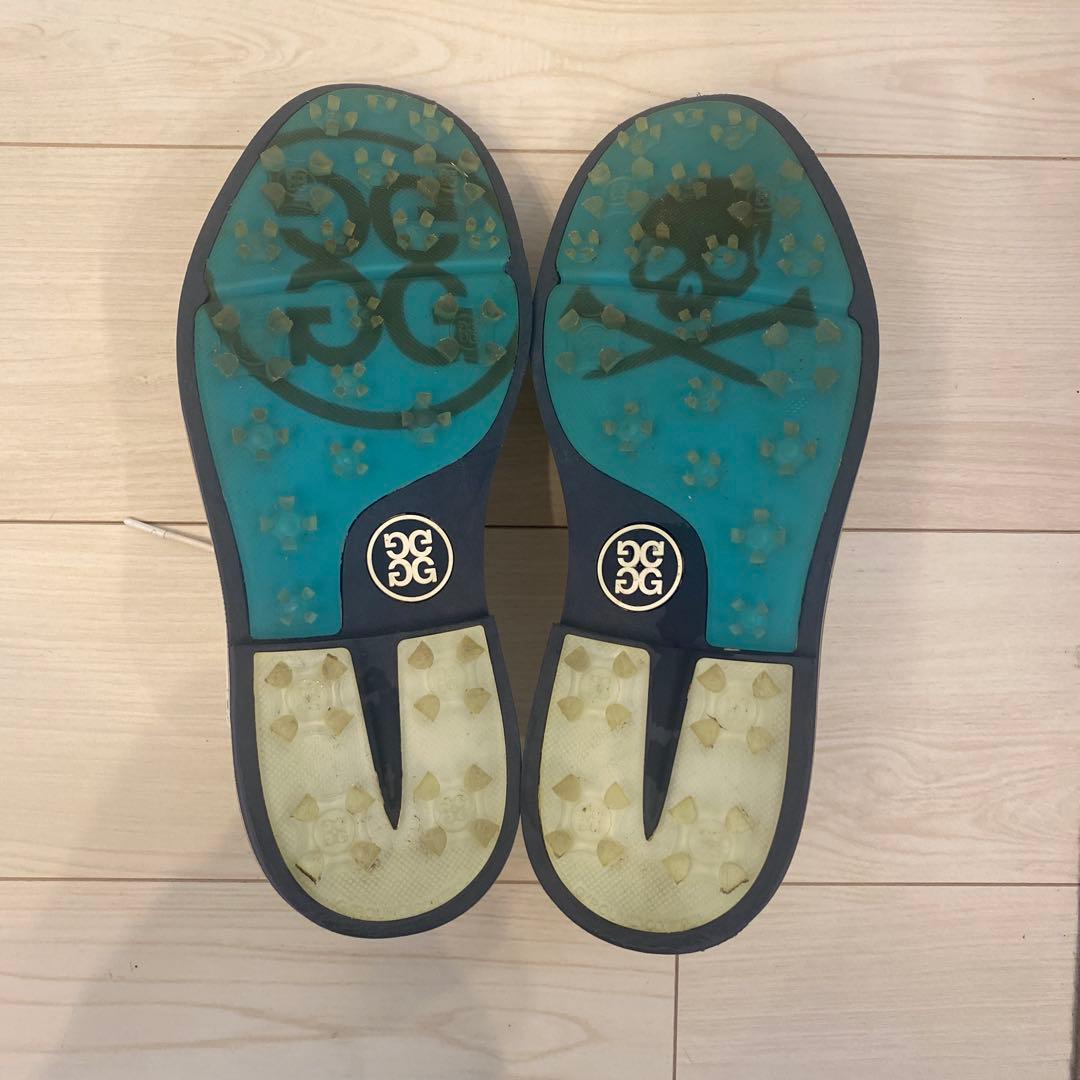 美品 G/FORE ゴルフシューズ ホワイト 26.5cm スパイクレス