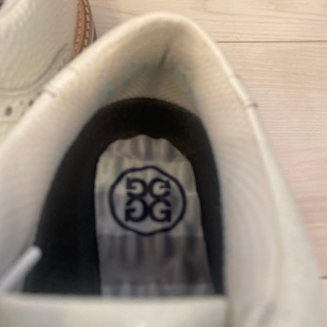 美品 G/FORE ゴルフシューズ ホワイト 26.5cm スパイクレス