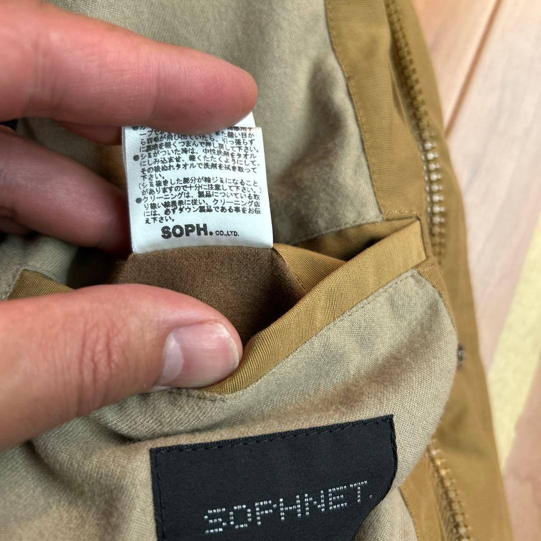 専用SOPHNET ソフネット　ダウンベスト　クレイジー　Mサイズ