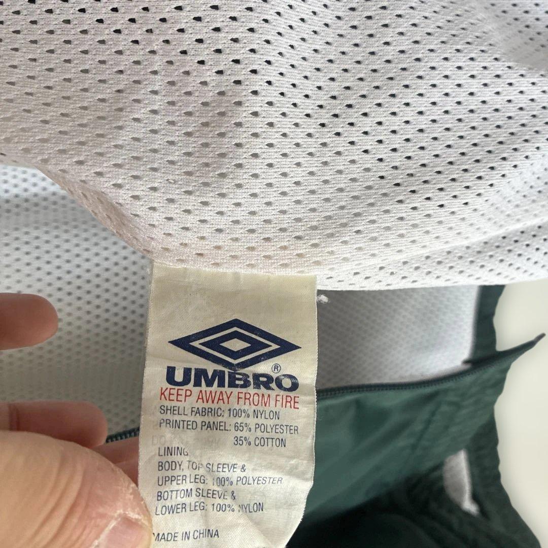 【希少】UMBRO メキシコ代表 サッカー90s ウインドブレーカー　M 上下